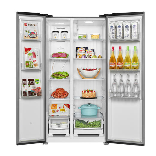 晶弘·对开门冰箱 541L  BCD-541WPDGA/云岫岩 商品图2