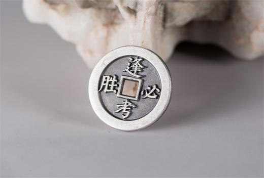 矩德泉坊 纯银手作 逢考必胜锦绣前程（1.6厘米版）046 商品图7