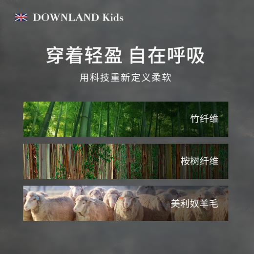 英国Downland Forest婴童长袖分腿睡袋（微控温款） 商品图1