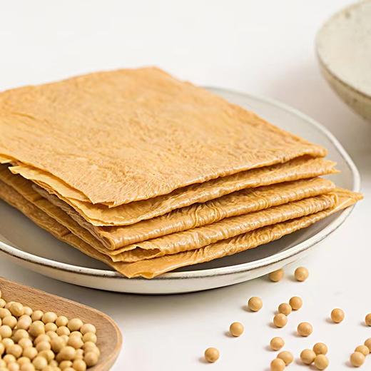 石屏手工制作豆腐皮 云南特产 油豆皮腐竹 200克 商品图1