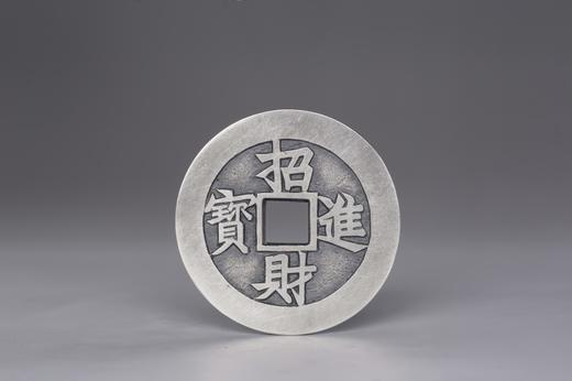 矩德泉坊 纯银手作 招财进宝背黄金万两（4.5厘米版）040 商品图0