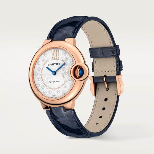 卡地亚 Cartier Ballon Bleu de Cartier 蓝气球腕表 33毫米 18K玫瑰金 自动上链 WGBB0052 商品图1