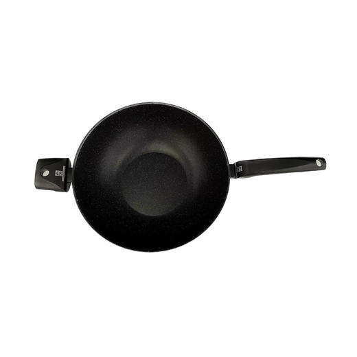 意大利进口ALLUFLON黑曜石不粘炒锅32cm 商品图2