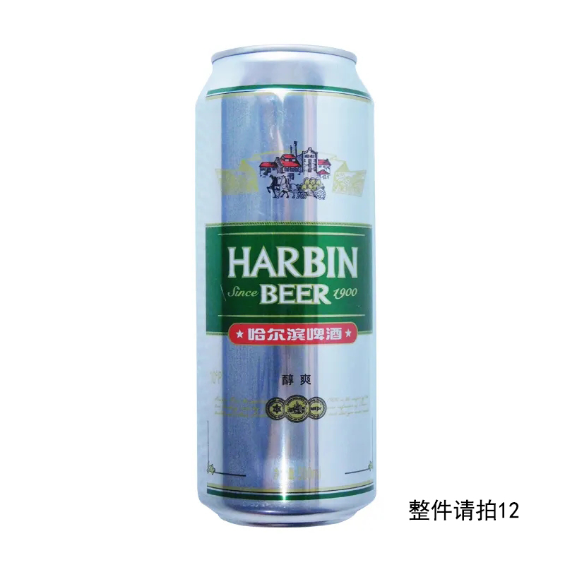 哈尔滨醇爽啤酒500ml