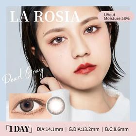 清仓！「上海保税仓发货」LA ROSIA 日本美瞳 日抛30片装