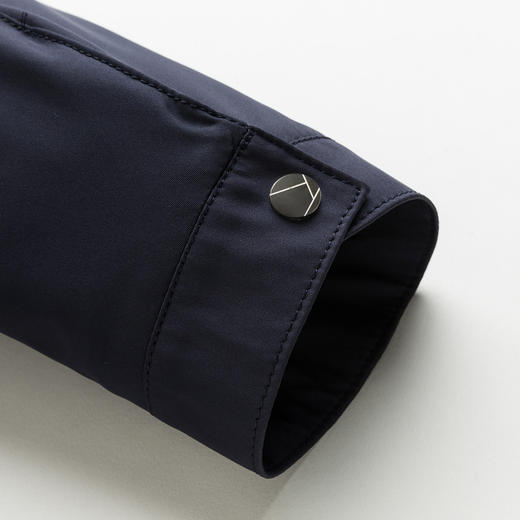 65L1957A【加绒加厚】罗蒙冬季保暖夹克外套男士商务通勤爸爸装老干部男式夹克 商品图6