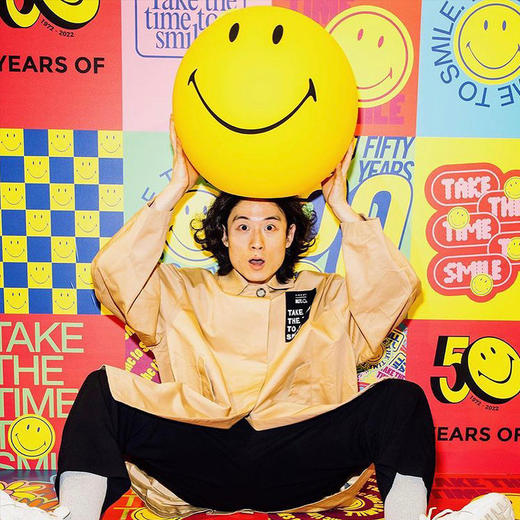 荷兰Mr Maria 笑脸灯Smiley lamp 45CM 商品图3