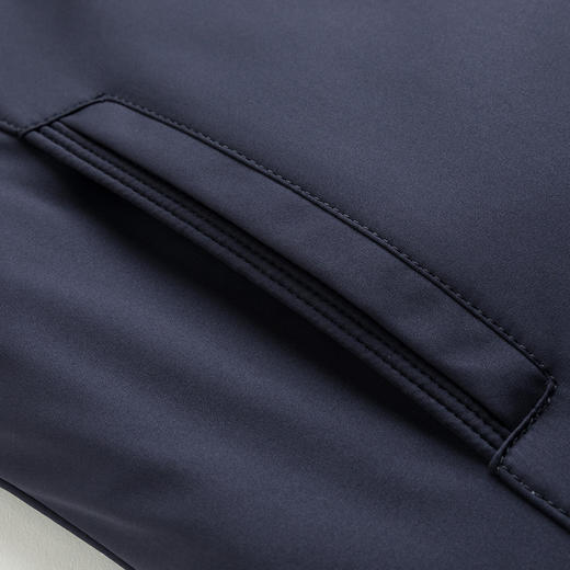 65L1957A【加绒加厚】罗蒙冬季保暖夹克外套男士商务通勤爸爸装老干部男式夹克 商品图5