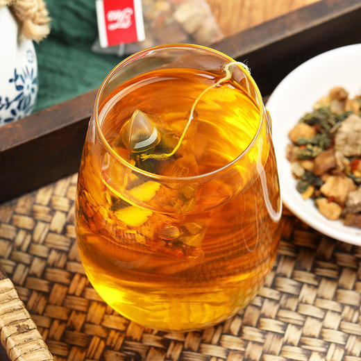 {两盒优惠装}婉明菊苣栀子茶双降三角茶包养生茶桑叶葛根百合茶养生茶 商品图2