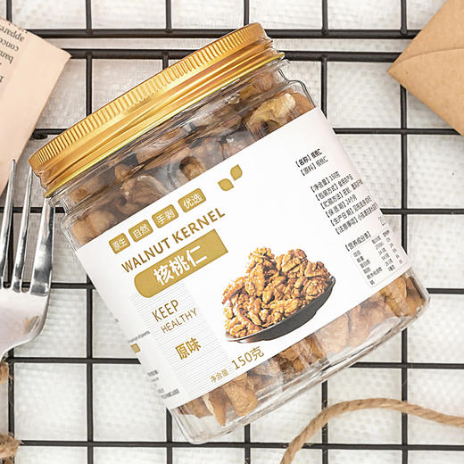 光雾良源 美味核桃仁150g罐装 商品图1