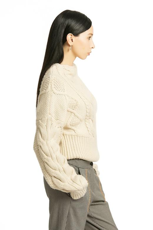 ZARA 米色粗棒针织毛衣 53 商品图4
