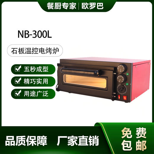 NB-300L专业烘焙披萨烤箱烘培加热电烤箱石板温控电烤炉家用蛋挞蛋糕 商品图0