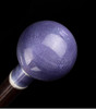 独角鹿西洋古董丁香紫色玑镂珐琅装饰球形杖柄硬木杖身古董手杖 商品缩略图1