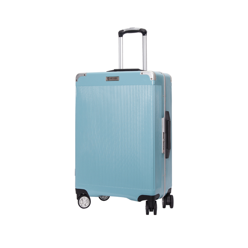 银座复古行李箱小清新铝框箱拉杆箱万向轮女登机旅行箱A-9011K