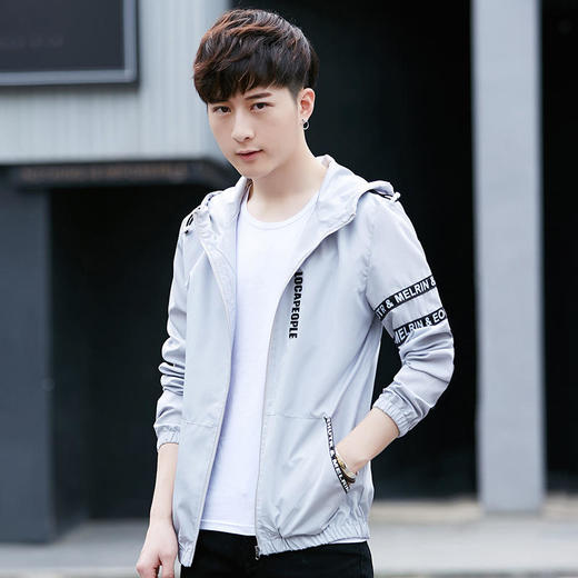 防晒衣男士外套轻薄透气防紫外户外运动情侣皮肤衣连帽防晒服夹克 商品图0