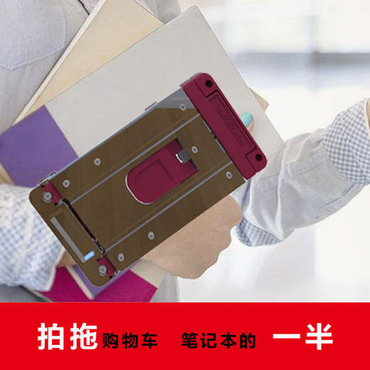 迷你买菜小拉车全折叠便携手拉车家用购物拉货 商品图2