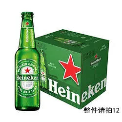 喜力瓶装啤酒500ml