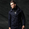 鹰爪行动-740海军呢大衣  高密度纯羊毛 百年经典 穿着有型 柔软舒适 蓄热保暖 透气不闷热 商品缩略图4