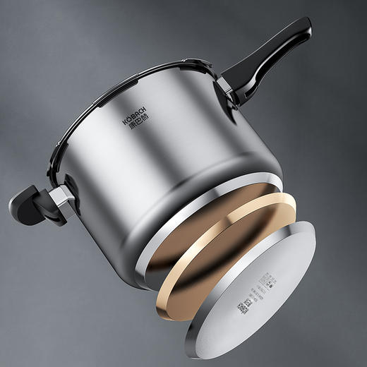 康巴赫高压锅304不锈钢小红帽压力锅快煮安全防爆 商品图6