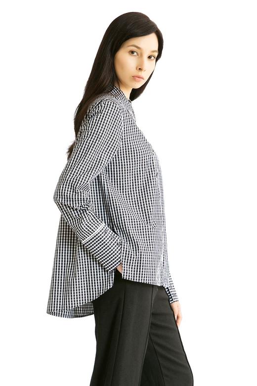 BROADCAST播 经典黑白格衬衫 47 商品图3