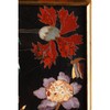 独角鹿西洋古董意大利文艺复兴风格花鸟硬石镶嵌乌木画框装饰画 商品缩略图4