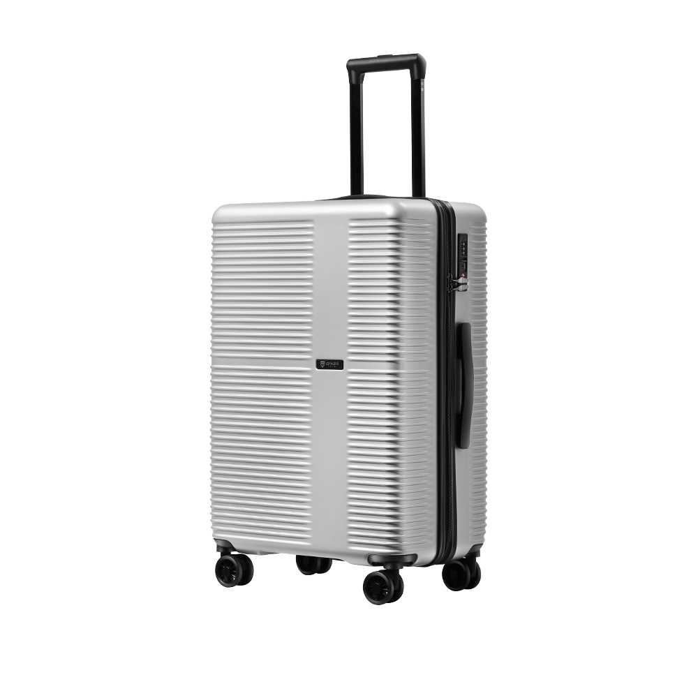 银座新款PC行李箱男拉链商务登机箱旅行箱学生女A-9772L