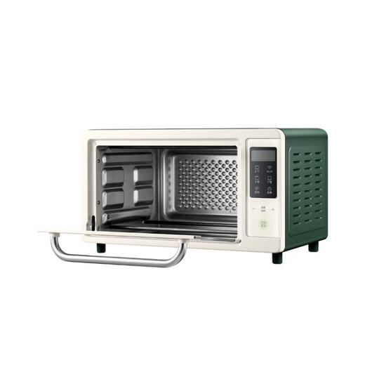 【新品上线】美的（Midea） 美的复古电子式迷你小型小烤箱蛋糕烘焙烤箱家用WIFI智能电子菜单 PT1411W 商品图6