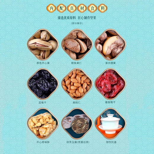 【臻味】宋之礼坚果礼盒1.1555kg 商品图4