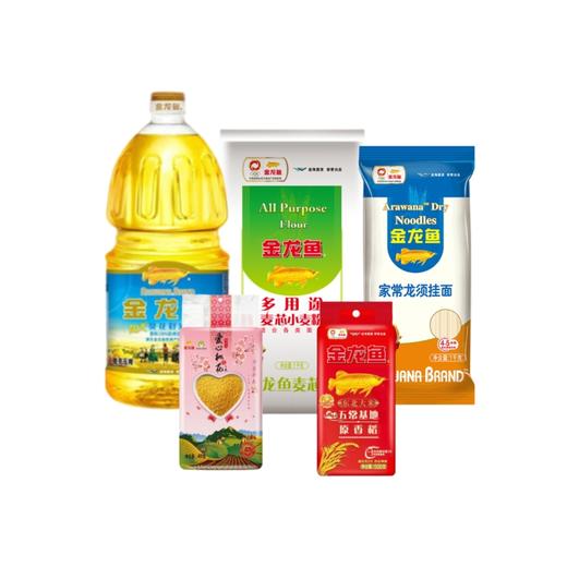 金龙鱼  米面油调味套餐 5件套 CX100-02 商品图0