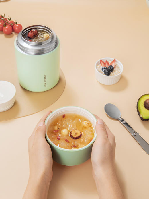 康巴赫焖烧杯316不锈钢保温杯 商品图7