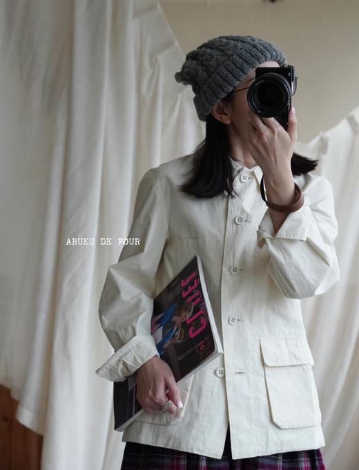 Khadi &Co复古白/深蓝/粉色外套 商品图11