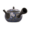 日本进口常滑烧青粒樱手绘唐草朱泥茶壶茶具家用高档轻奢泡茶壶 商品缩略图0