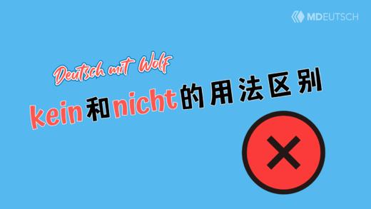 kein 和 nicht 的用法区别 商品图0