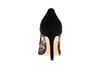 sheme  女士蕾丝水晶高跟鞋  黑色 商品缩略图3