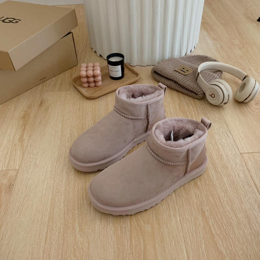 UGG2022新款周冬雨后亮包-暮粉色 商品图3