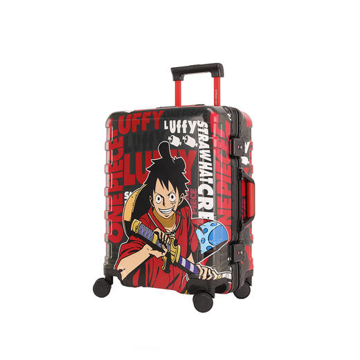 银座航海王 海贼王 行李箱拉杆箱旅行箱密码箱万向轮男女学生个性A-9882K 商品图0