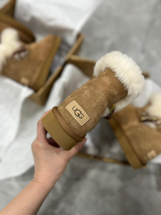 牛角扣一粒扣-栗色 商品图3