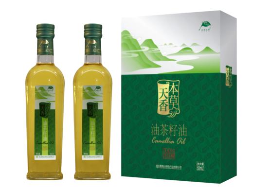 HPS本草天香冷榨茶油500ml*2礼盒 商品图3