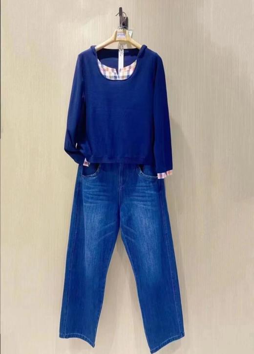 3楼 无色无味女装 全棉休闲针织衫 商品图0