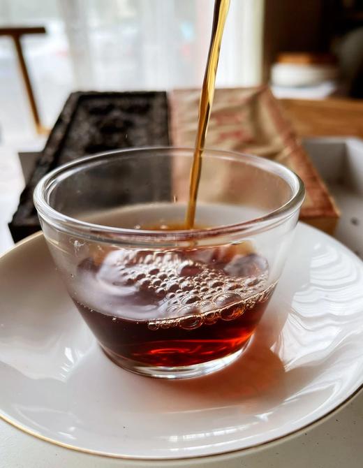 【挖茶】古树宫廷普洱熟砖·150g/砖竹叶包装 顺丰包邮 商品图8