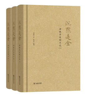 沉默是金：汤晓丹电影日记（全三册）