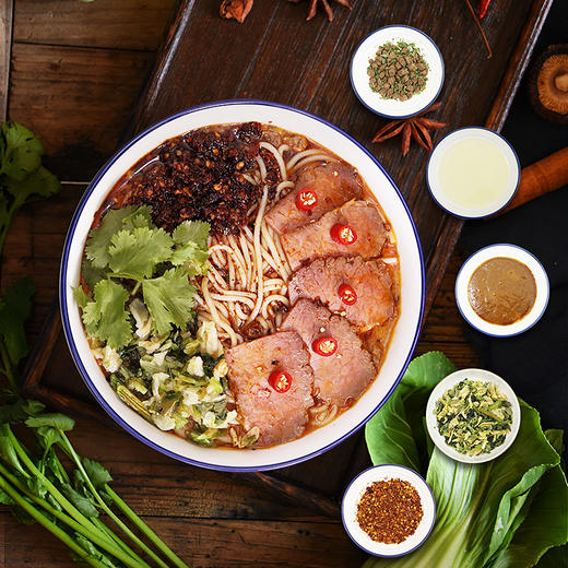 【宜昌助农馆】花溪牛肉粉  188g*3袋  大份量 劲道爽滑米粉 商品图4