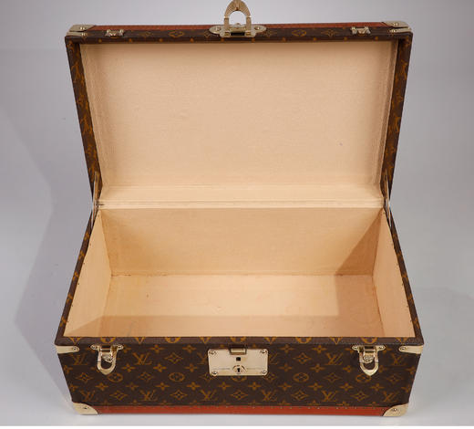 独角鹿西洋古董法国奢侈品牌经典Monogram老花款Alzer手提箱 商品图4