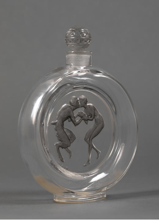 独角鹿西洋古董莱俪LALIQUE Baiser du Faune牧神之吻香水瓶 商品图1