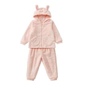 XJ【备用链接】【儿童款】i-baby循环锁温暖芯牛奶绒套装