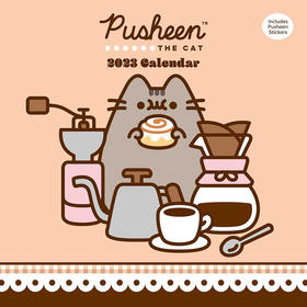 胖吉猫 克莱尔?贝尔顿 2023年挂历 英文原版Pusheen 2023 Wall Calendar