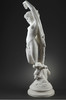 独角鹿西洋古董法国雕塑家Pradier新古典主义大理石人物雕塑晨 商品缩略图3