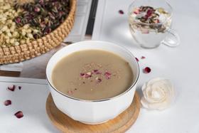 茉莉玫瑰花豆浆