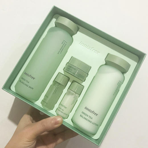 【新老款随即】韩国innisfree 悦诗风吟绿茶水乳五件套 商品图3