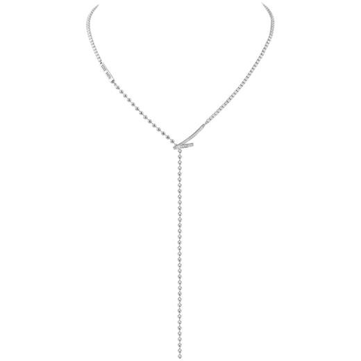 ZEGL复古Y型叠戴项链女2022年新款高级设计感小众锁骨毛衣链配饰 商品图5